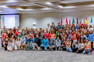 ISA members, volunteers and audience members came together during Cultural Night to share and learn each other's cultures.